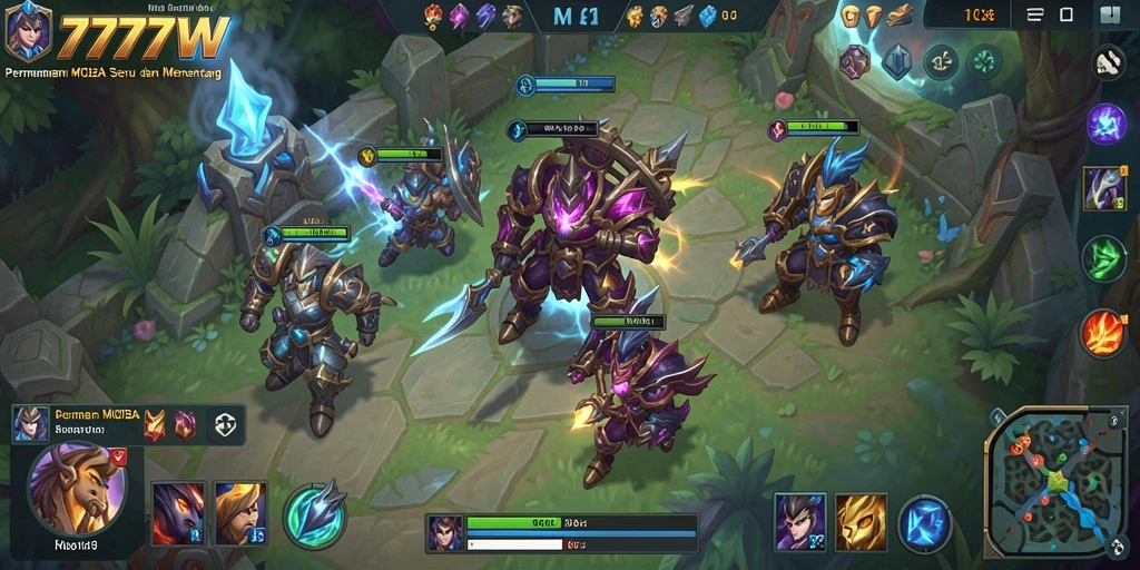 Gameplay seru dan strategis di dalam <strong>7777W</strong>.