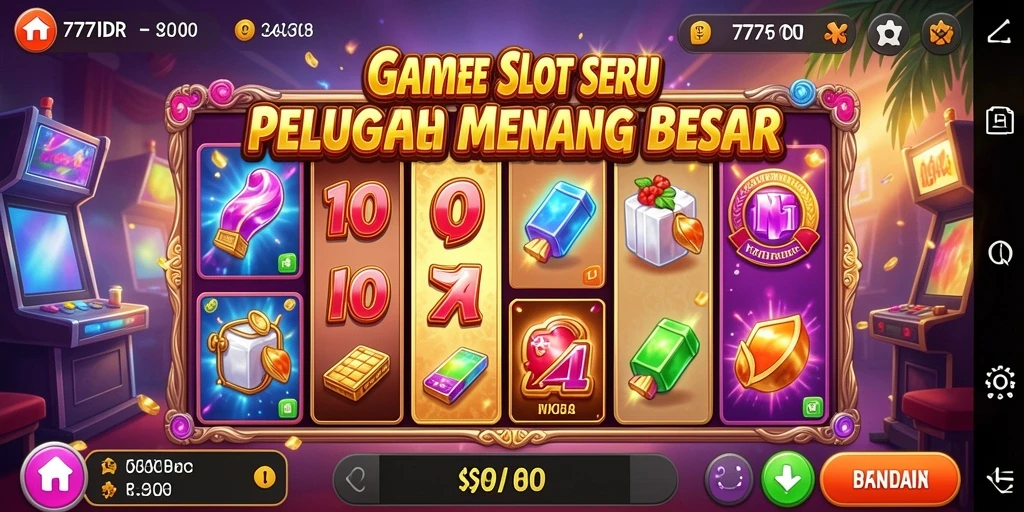 Screenshot gameplay 777IDR menampilkan keseruan permainan Slot.