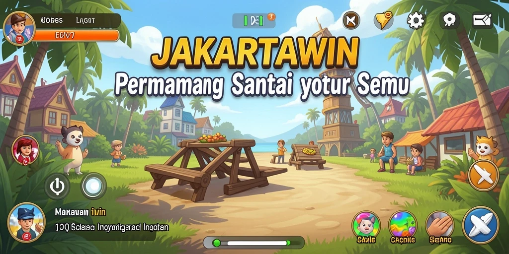 Tampilan gameplay JAKARTAWIN yang seru dan mengasyikkan.