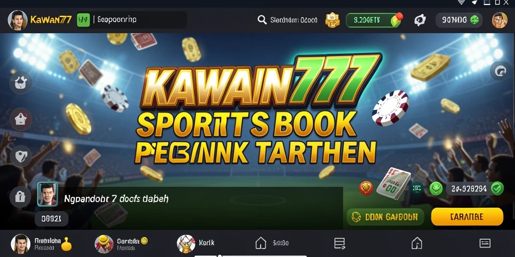 Tampilan menarik dari gameplay Sportsbook KAWAN777 yang menyenangkan.