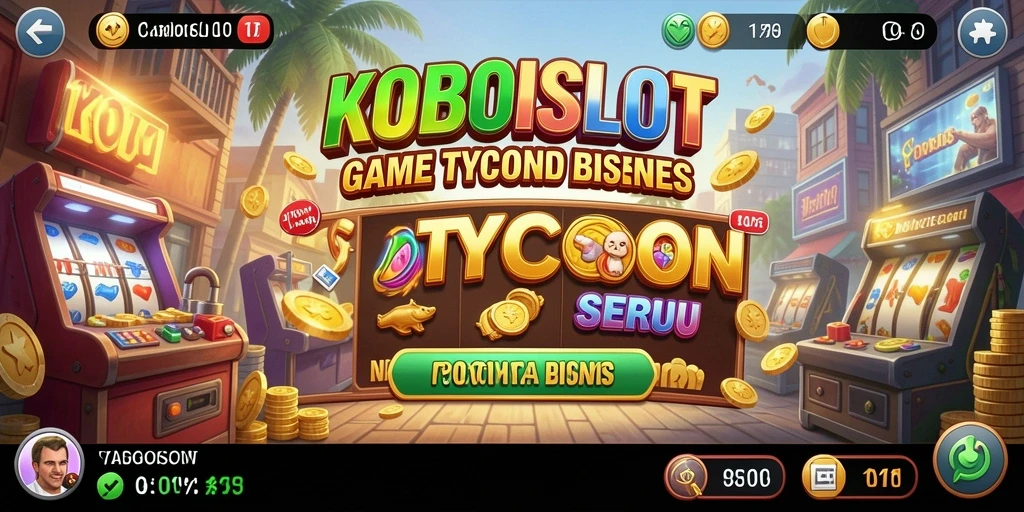 Gameplay seru KOBOISLOT dengan berbagai slot menarik.