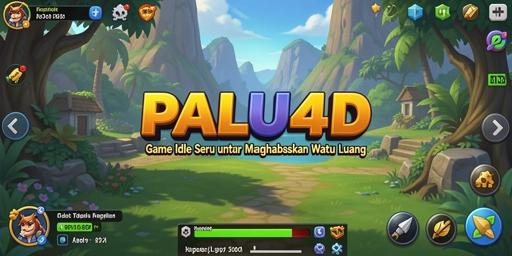 Tampilan menarik dari gameplay Idle PALU4D.