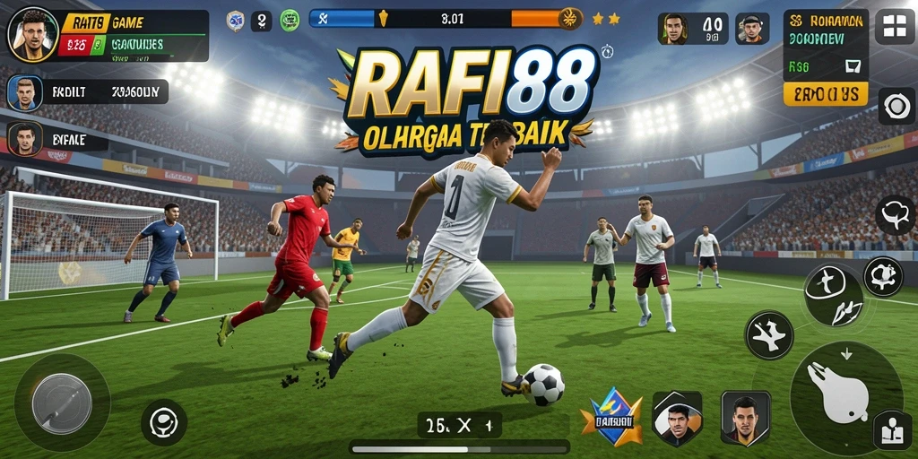 Gameplay menarik dalam RAFI88 yang penuh aksi olahraga.