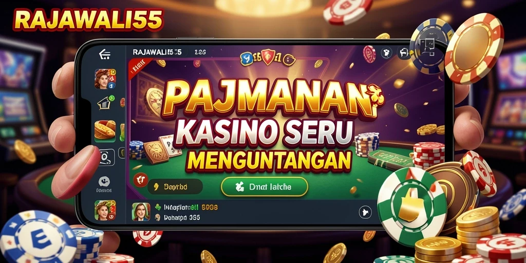 Tampilan gameplay kekinian di RAJAWALI55 yang mengasyikkan.