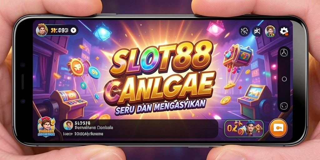 Tangkapan layar menampilkan gameplay SLOT88 yang seru dan berwarna-warni.