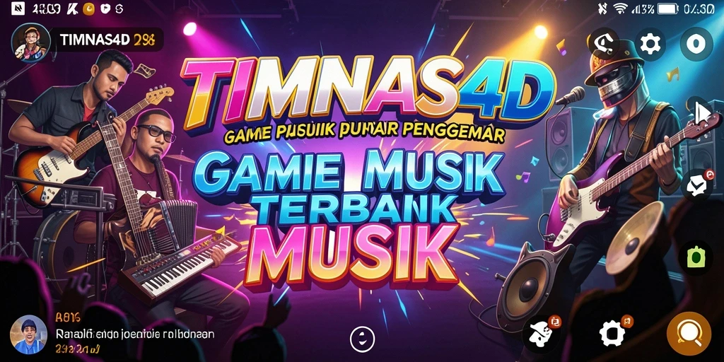 Tangkapan layar game TIMNAS4D dengan gameplay musik yang seru dan interaktif.