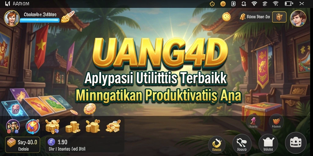 Tampilan aplikasi UANG4D yang memudahkan pengelolaan keuangan.